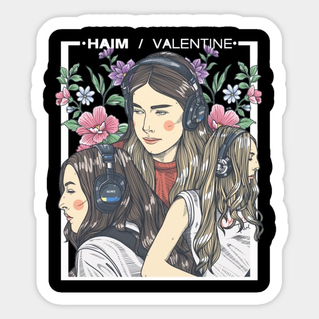 Alana Haim Sticker by zwestshops